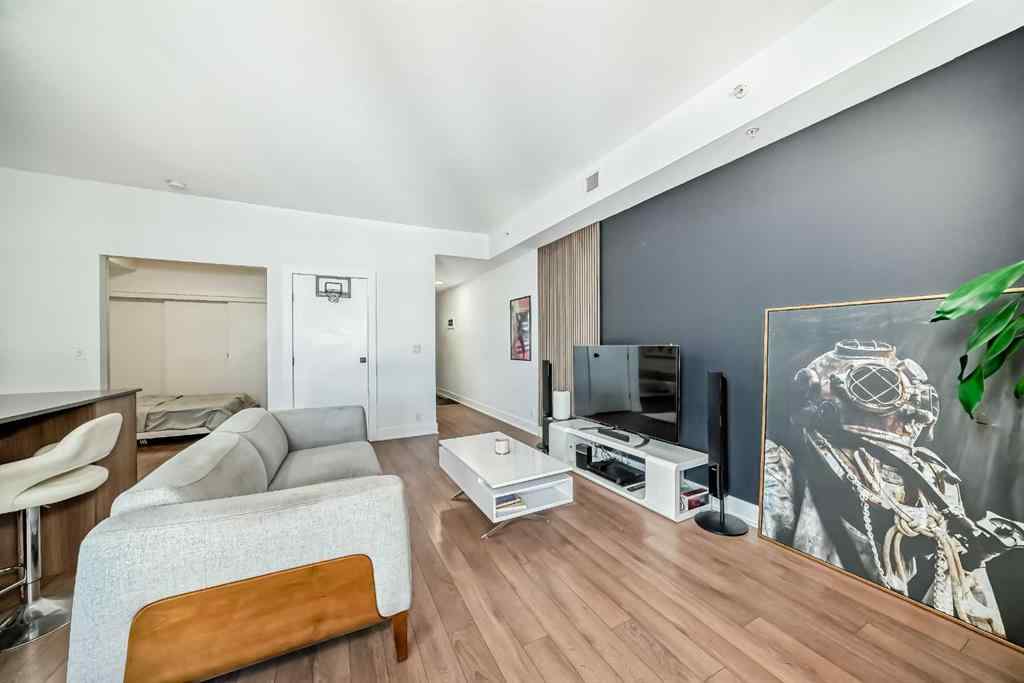 MLS® A2260506 - Unit #423 619 Confluence Way SE in Downtown East Village Calgary, Residential