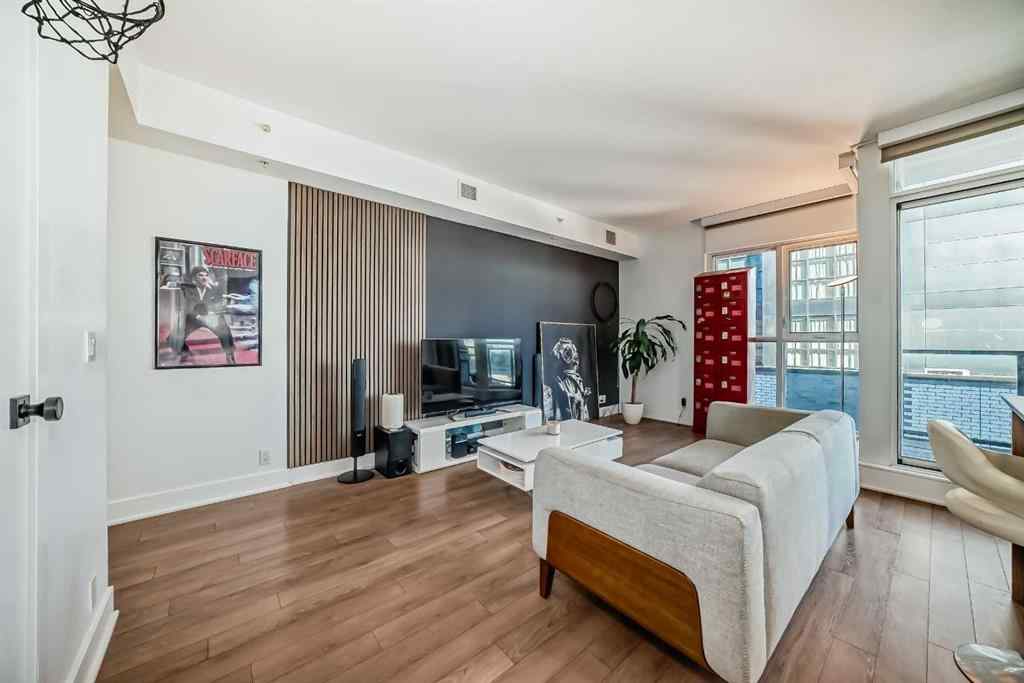 MLS® A2260506 - Unit #423 619 Confluence Way SE in Downtown East Village Calgary, Residential