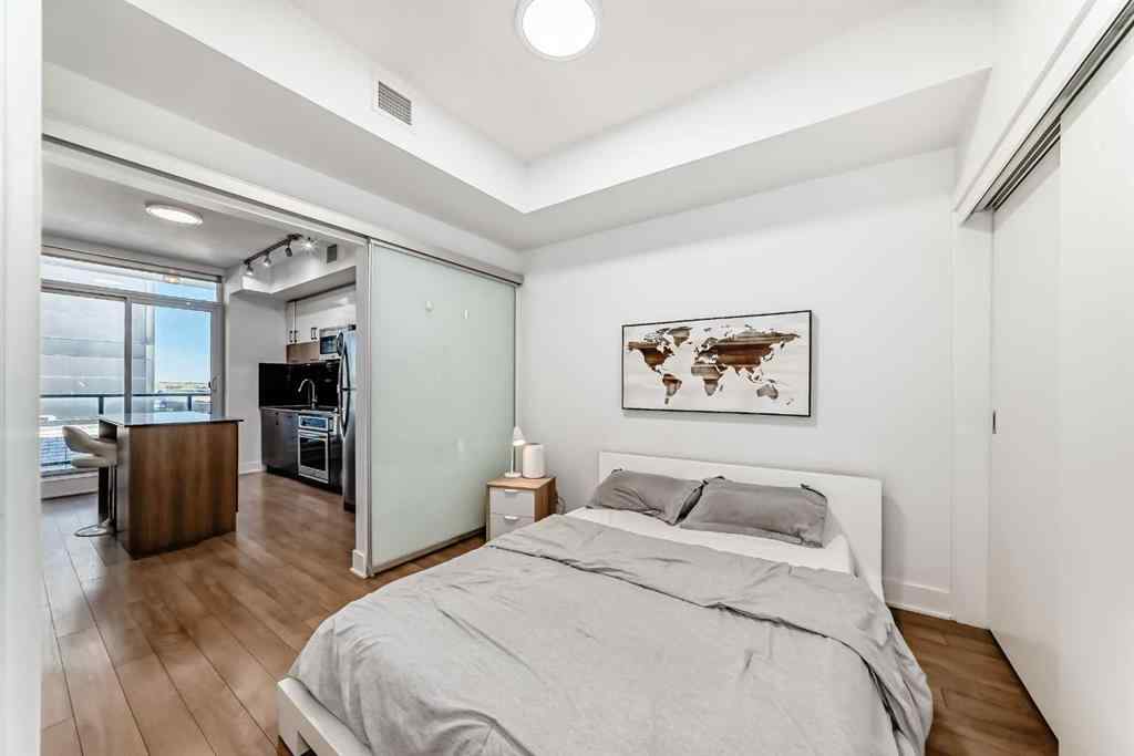 MLS® A2260506 - Unit #423 619 Confluence Way SE in Downtown East Village Calgary, Residential