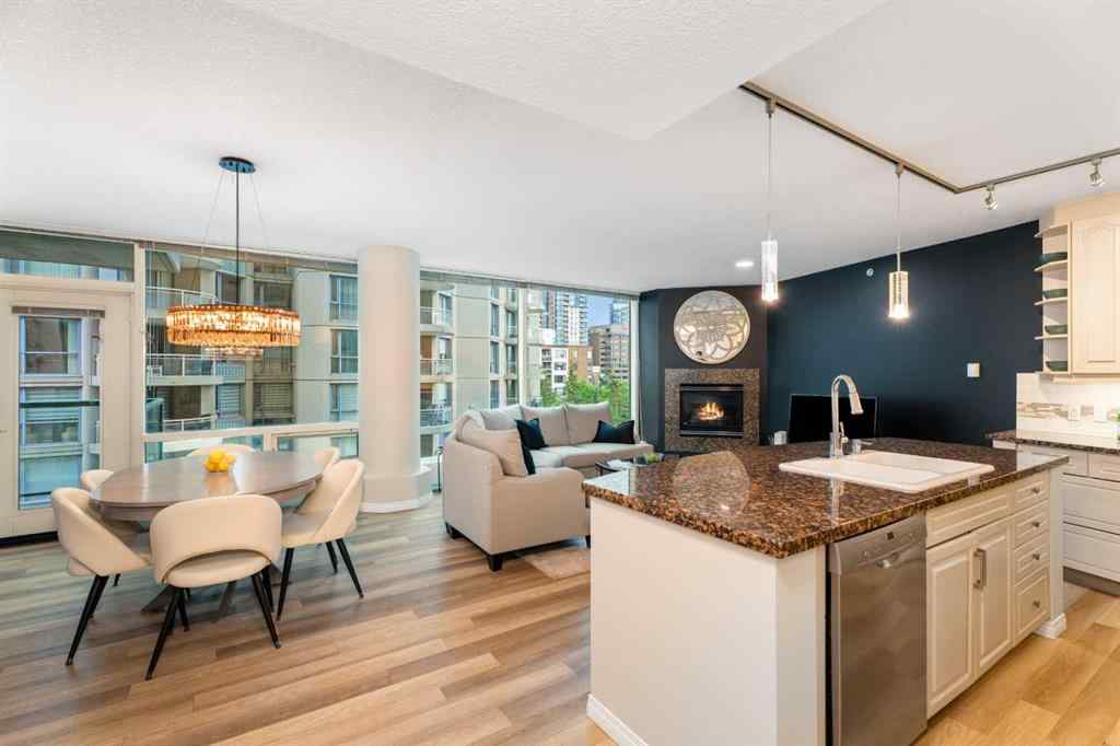 MLS® A2260529 - Unit #501 837 2 Avenue SW in Eau Claire Calgary, Residential
