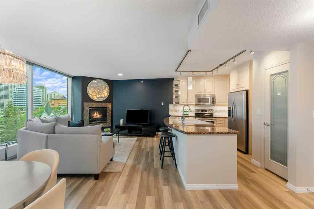 MLS® A2260529 - Unit #501 837 2 Avenue SW in Eau Claire Calgary, Residential