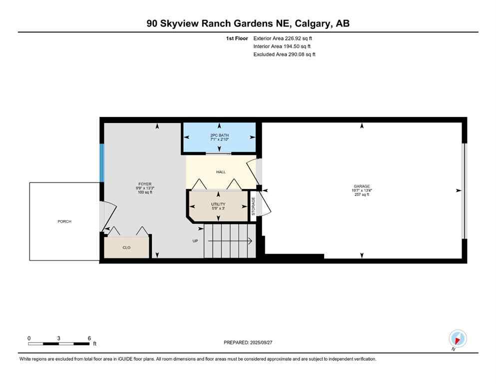 MLS® A2260535 - 90 Skyview Ranch Gardens NE in Skyview Ranch Calgary, Residential