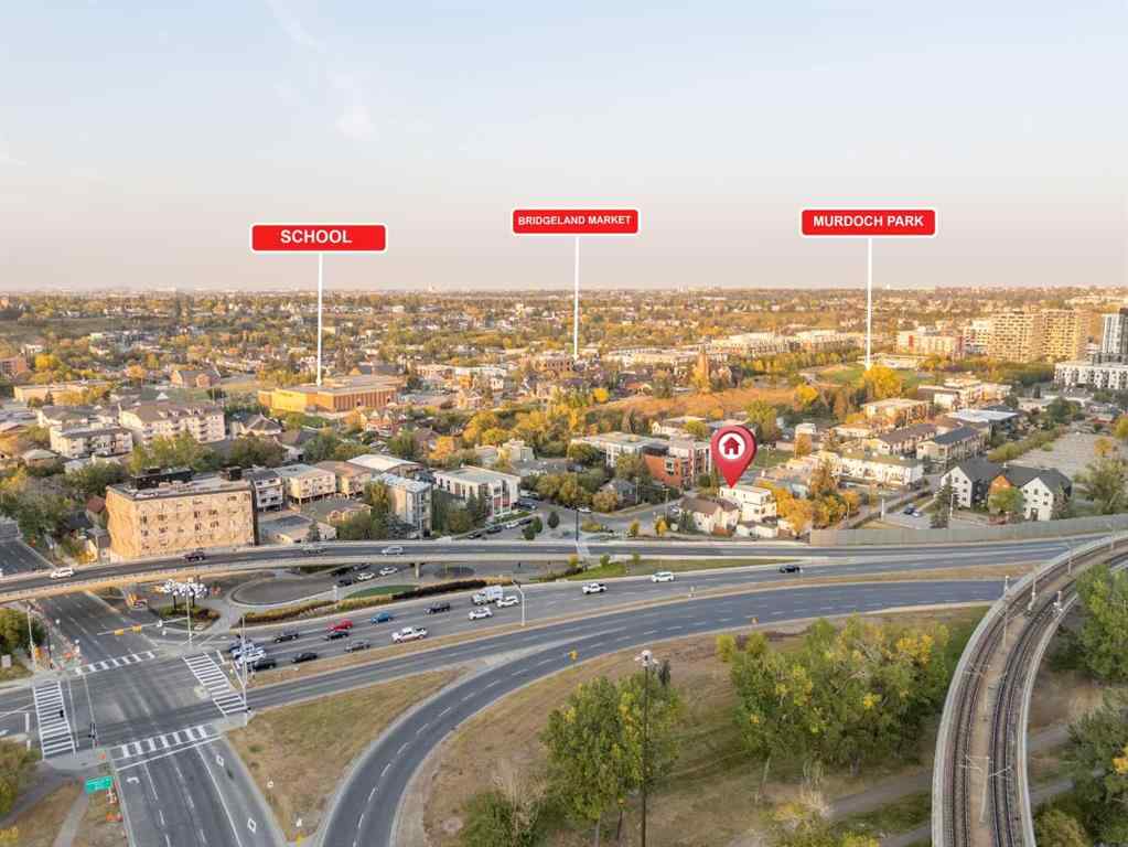 MLS® A2260568 - Unit #1 705 Mcdougall Road NE in Bridgeland/Riverside Calgary, Residential