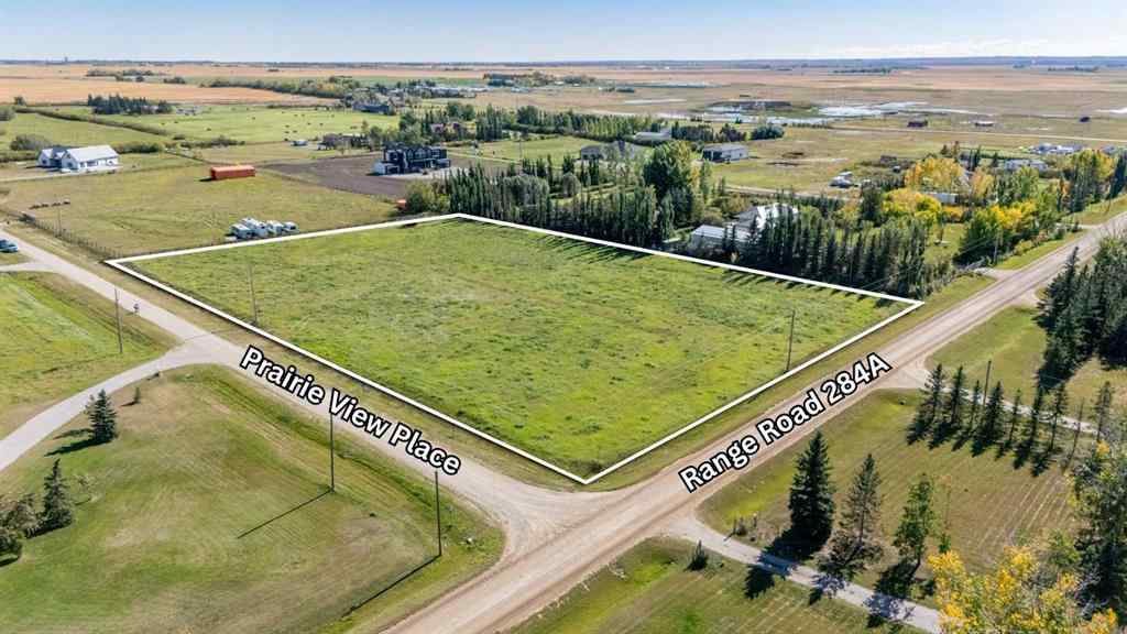 MLS® A2260580 - 4 Prairie View Place  in NONE Rural Rocky View County, Land