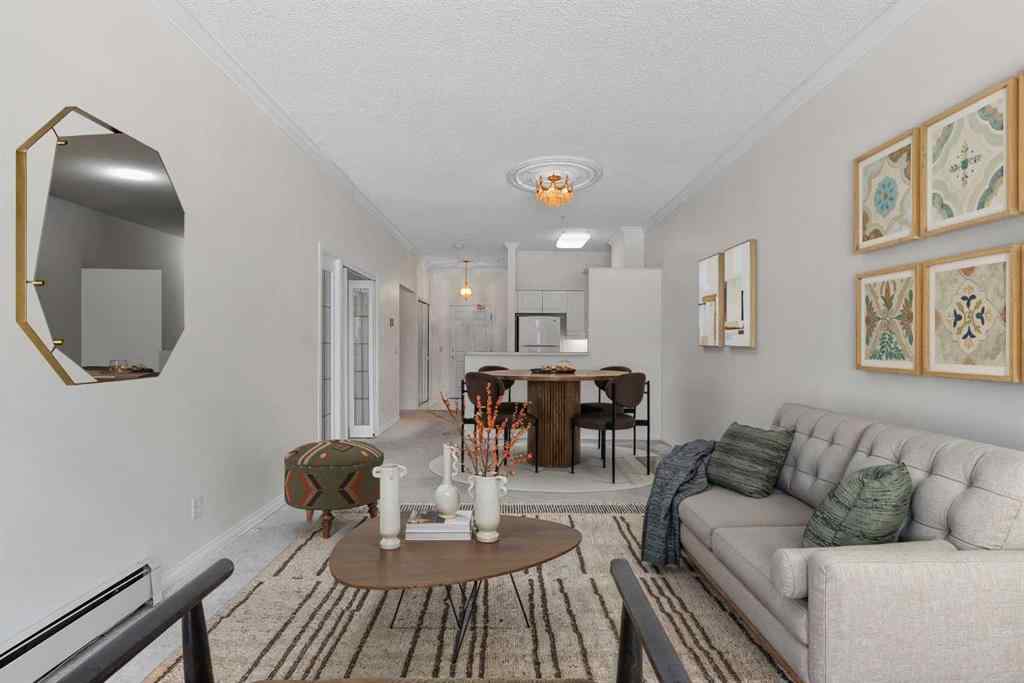 MLS® A2260601 - Unit #108 9449 19 Street SW in Palliser Calgary, Residential
