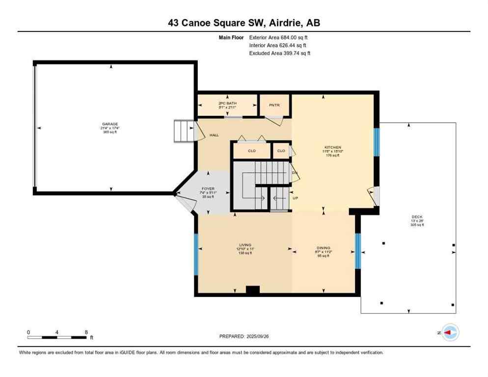 MLS® A2260634 - 43 Canoe Square SW in Canals Airdrie, Residential