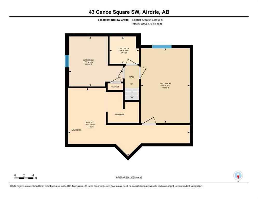 MLS® A2260634 - 43 Canoe Square SW in Canals Airdrie, Residential