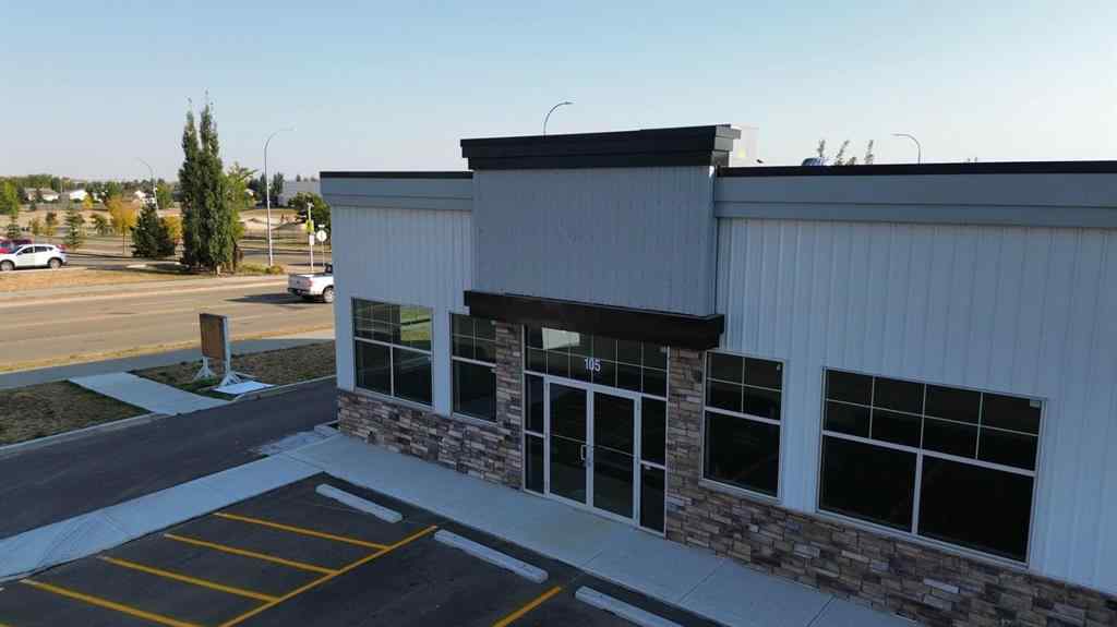 MLS® A2260712 - Unit #105 5302 Vista Trail  in Valley Ridge Blackfalds, Commercial