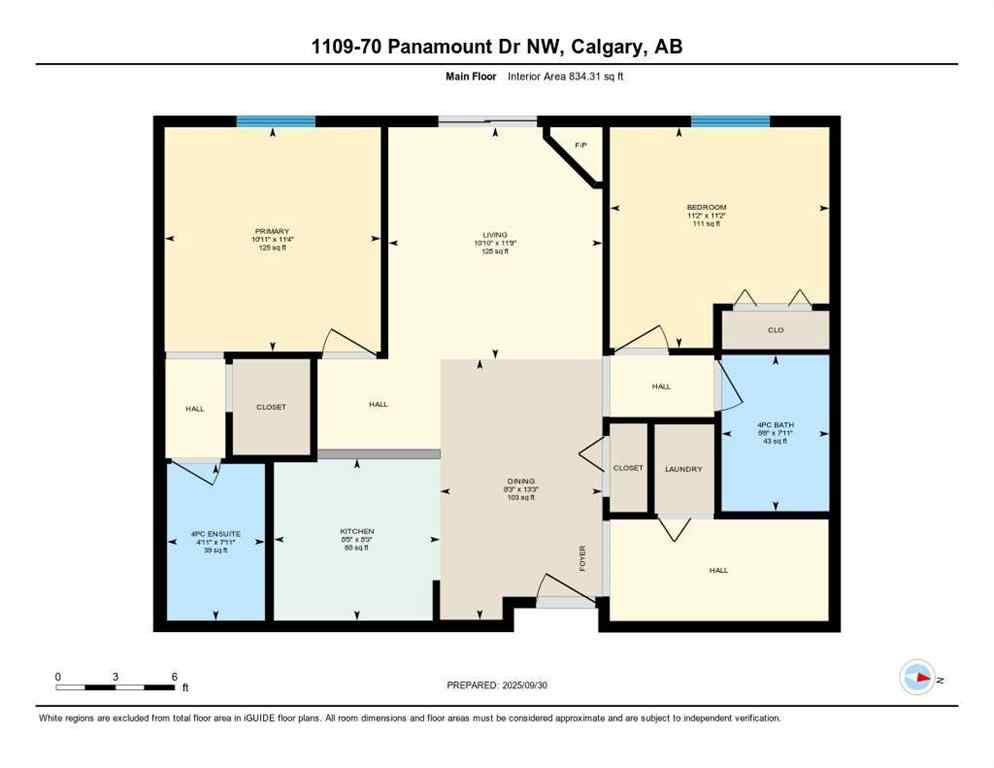 MLS® A2260713 - Unit #1109 70 Panamount Drive NW in Panorama Hills Calgary, Residential