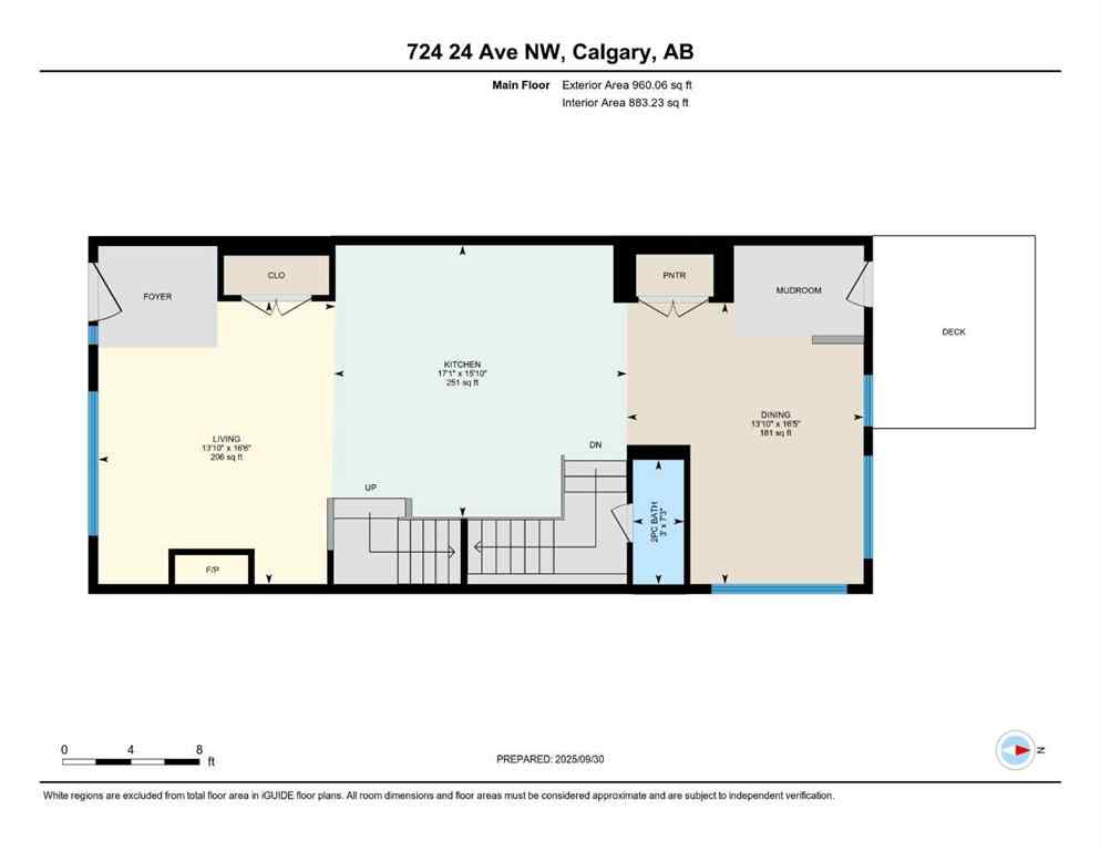 MLS® A2260769 - 724 24 Avenue NW in Mount Pleasant Calgary, Residential