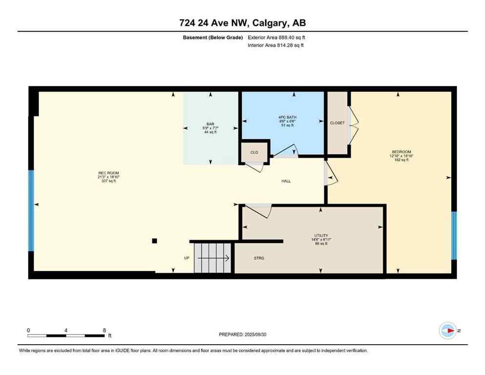 MLS® A2260769 - 724 24 Avenue NW in Mount Pleasant Calgary, Residential