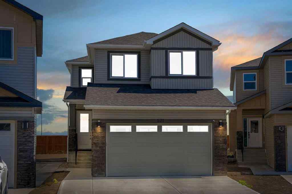 MLS® A2260802 - 521 Corner Meadows Way NE in Cornerstone Calgary, Residential