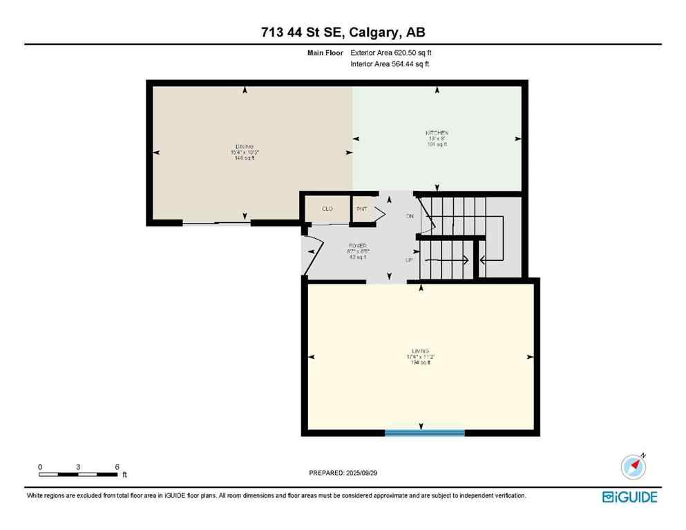 MLS® A2260817 - 713 44 Street SE in Forest Heights Calgary, Residential