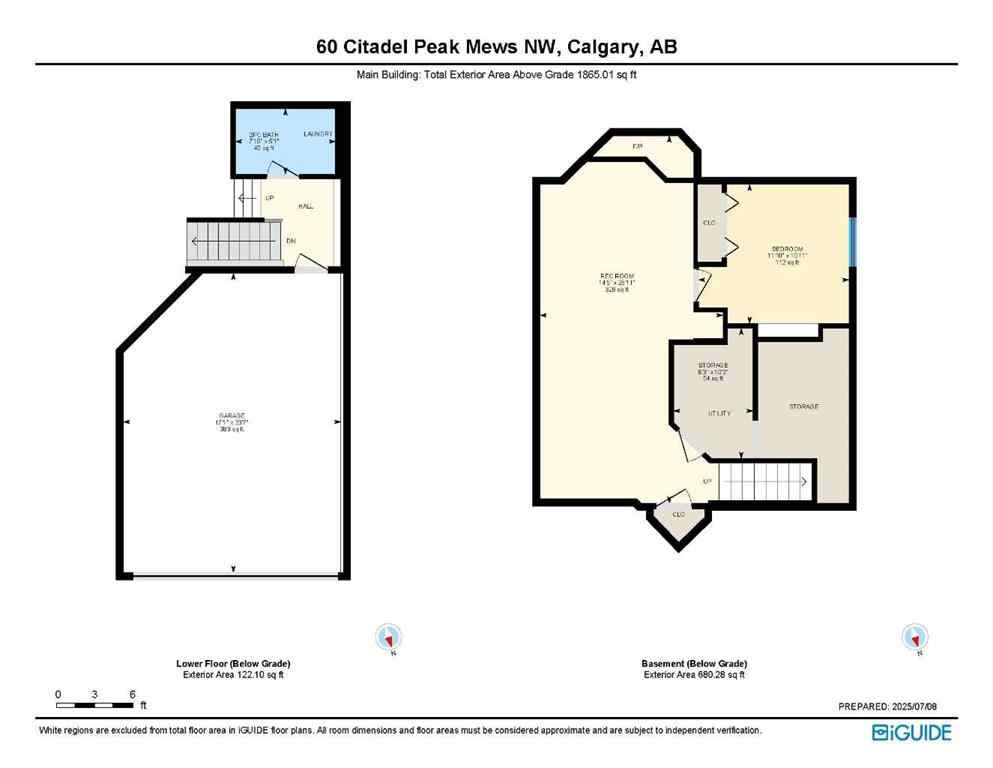 MLS® A2260864 - 60 Citadel Peak Mews NW in Citadel Calgary, Residential