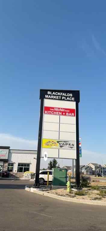 MLS® A2260891 - Unit #120 5302 Vista Trail  in Valley Ridge Blackfalds, Commercial