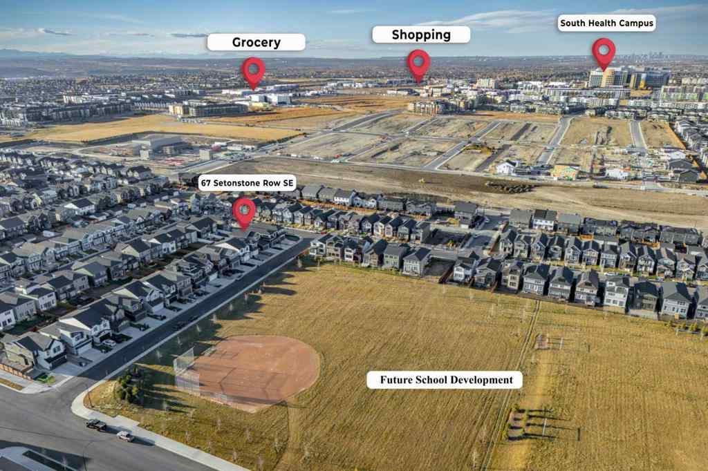MLS® A2260929 - 67 Setonstone Row SE in Seton Calgary, Residential