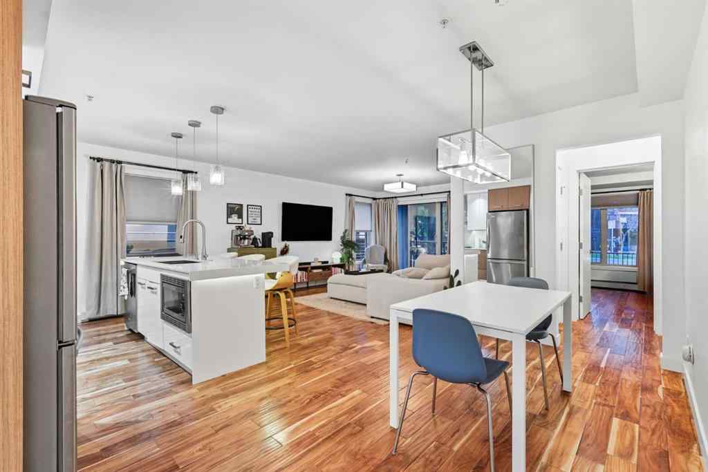 MLS® A2260958 - Unit #103 1029 15 Avenue SW in Beltline Calgary, Residential
