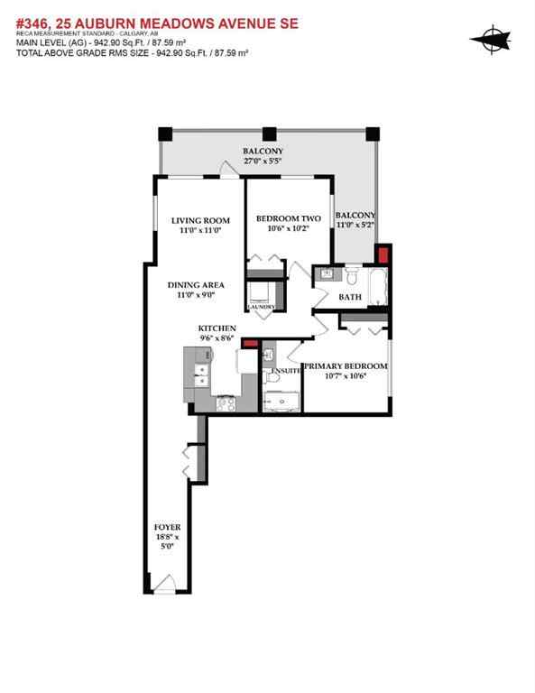 MLS® A2260972 - Unit #346 25 Auburn Meadows Avenue SE in Auburn Bay Calgary, Residential