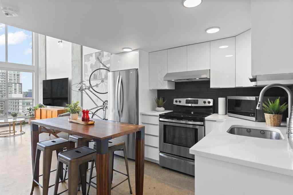 MLS® A2260974 - Unit #510 535 8 Avenue SE in Downtown East Village Calgary, Residential