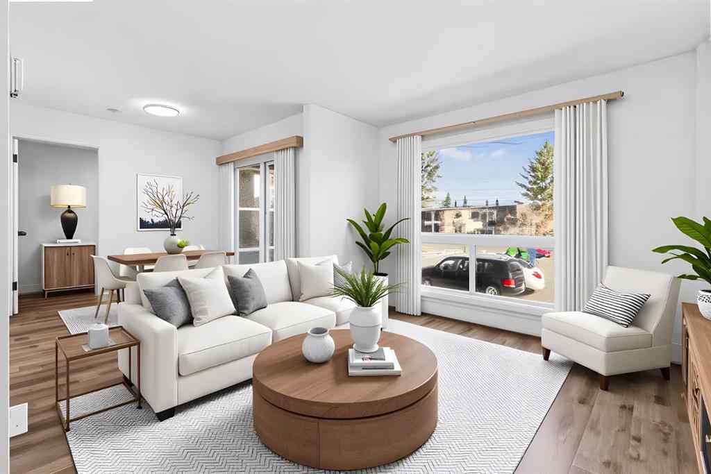 MLS® A2260989 - Unit #205 4512 75 Street NW in Bowness Calgary, Residential