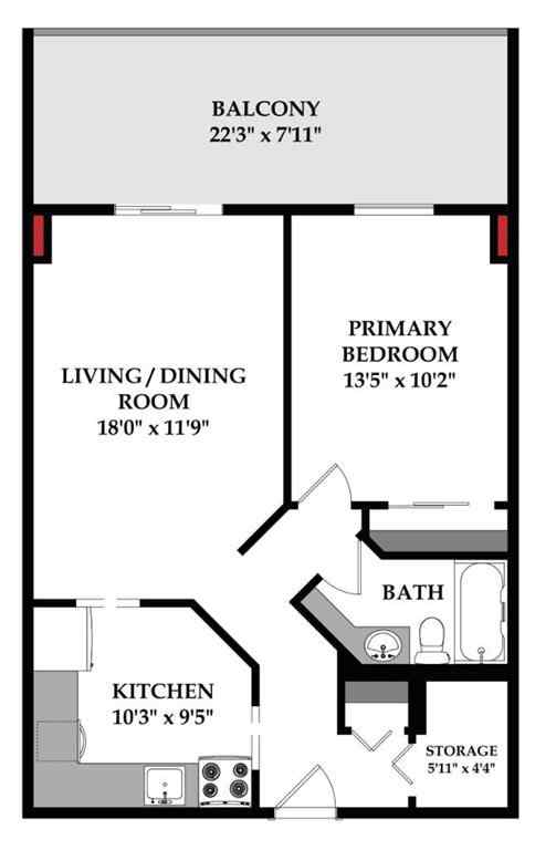 MLS® A2261010 - Unit #1105 5204 Dalton Drive NW in Dalhousie Calgary, Residential