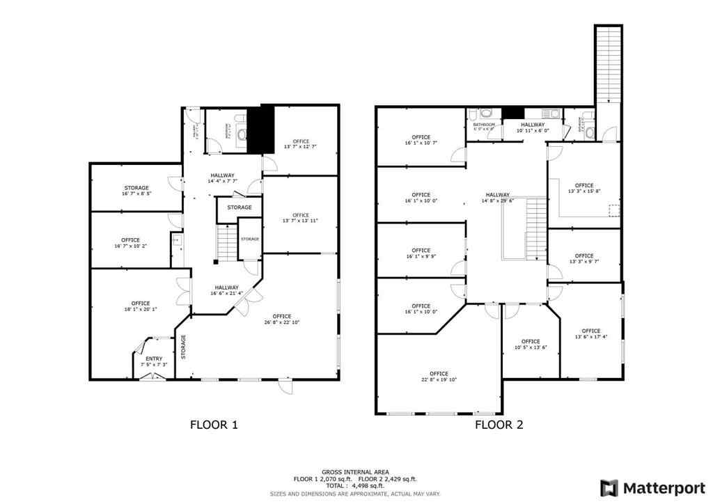 MLS® A2261019 - Unit #101 8715 109 Street  in Richmond Industrial Park Grande Prairie, Commercial