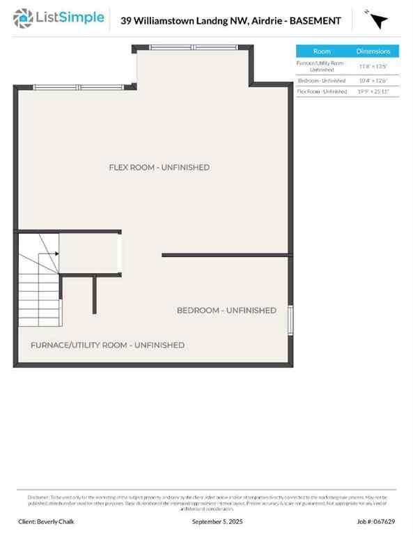 MLS® A2261065 - 39 Williamstown Landing NW in Williamstown Airdrie, Residential