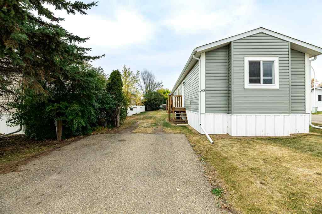MLS® A2261091 - Unit #65 4922 Womacks   in Broadway Village Mobile Home Park Blackfalds, Mobile