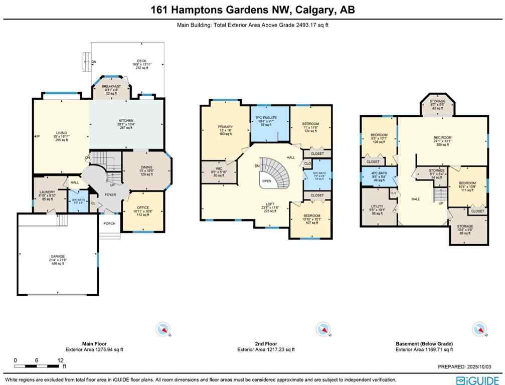 MLS® A2261100 - 161 Hamptons Gardens NW in Hamptons Calgary, Residential
