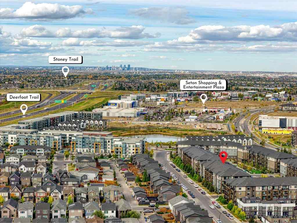 MLS® A2261127 - Unit #4309 200 Seton Circle SE in Seton Calgary, Residential