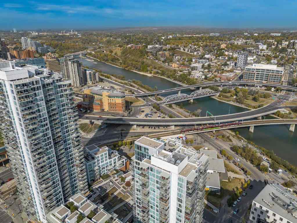 MLS® A2261158 - Unit #1802 519 Riverfront Avenue SE in Downtown East Village Calgary, Residential