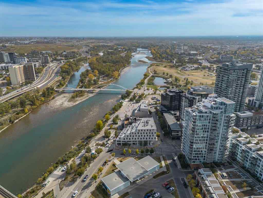 MLS® A2261158 - Unit #1802 519 Riverfront Avenue SE in Downtown East Village Calgary, Residential