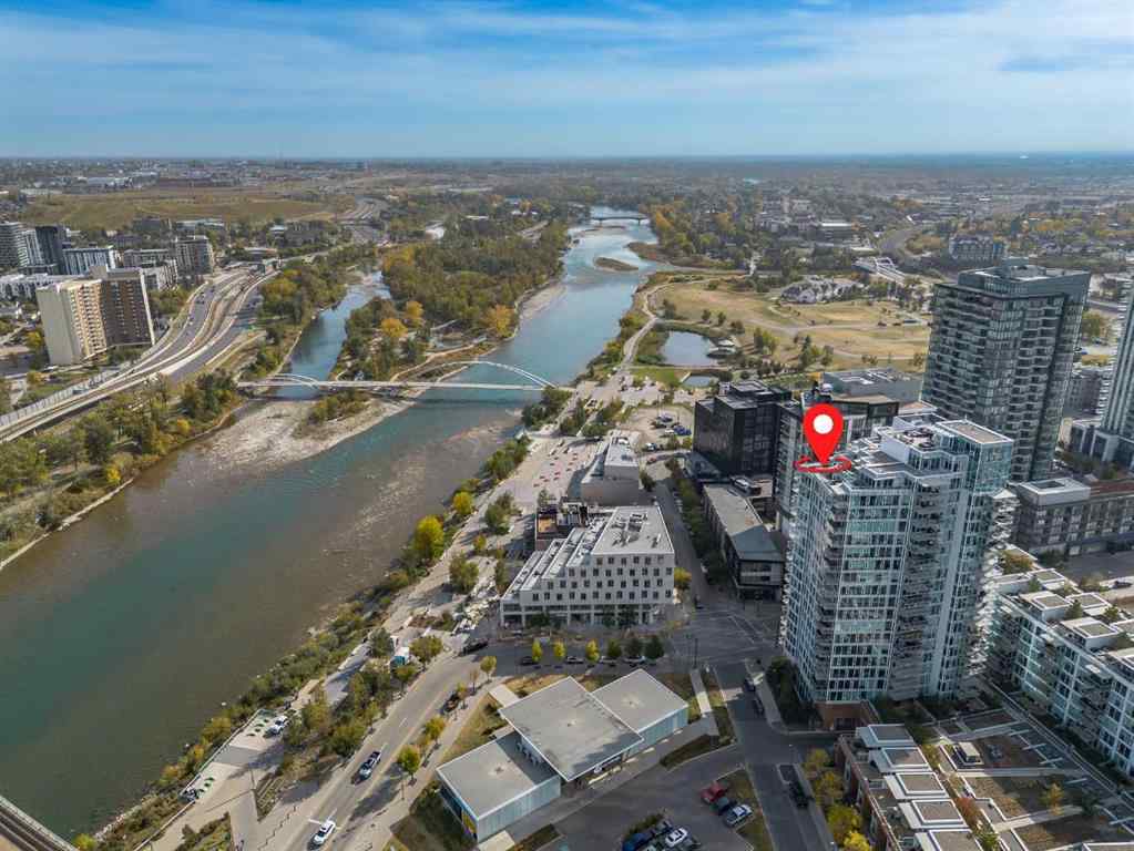 MLS® A2261158 - Unit #1802 519 Riverfront Avenue SE in Downtown East Village Calgary, Residential
