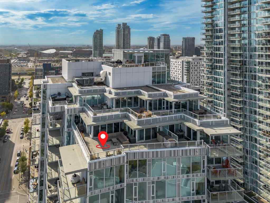 MLS® A2261158 - Unit #1802 519 Riverfront Avenue SE in Downtown East Village Calgary, Residential