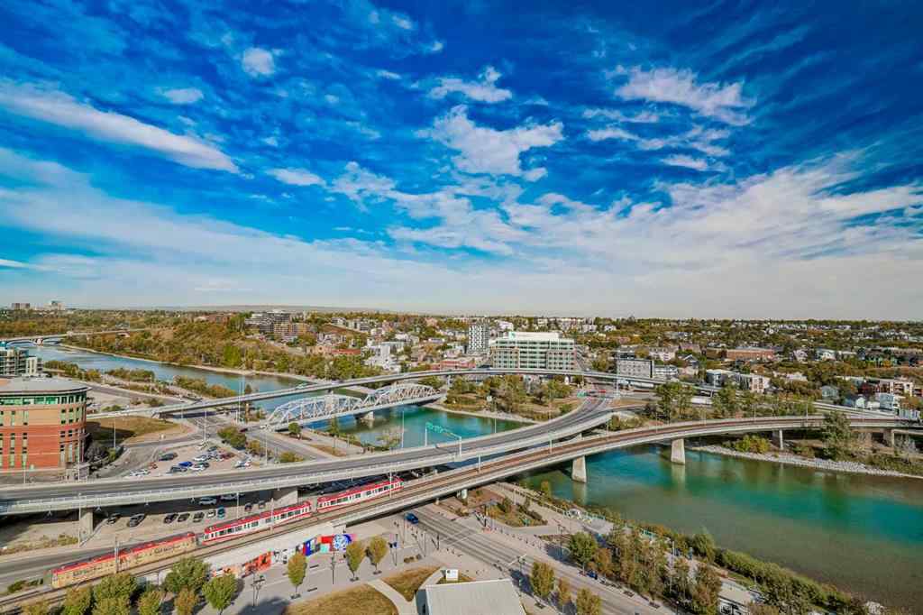MLS® A2261158 - Unit #1802 519 Riverfront Avenue SE in Downtown East Village Calgary, Residential