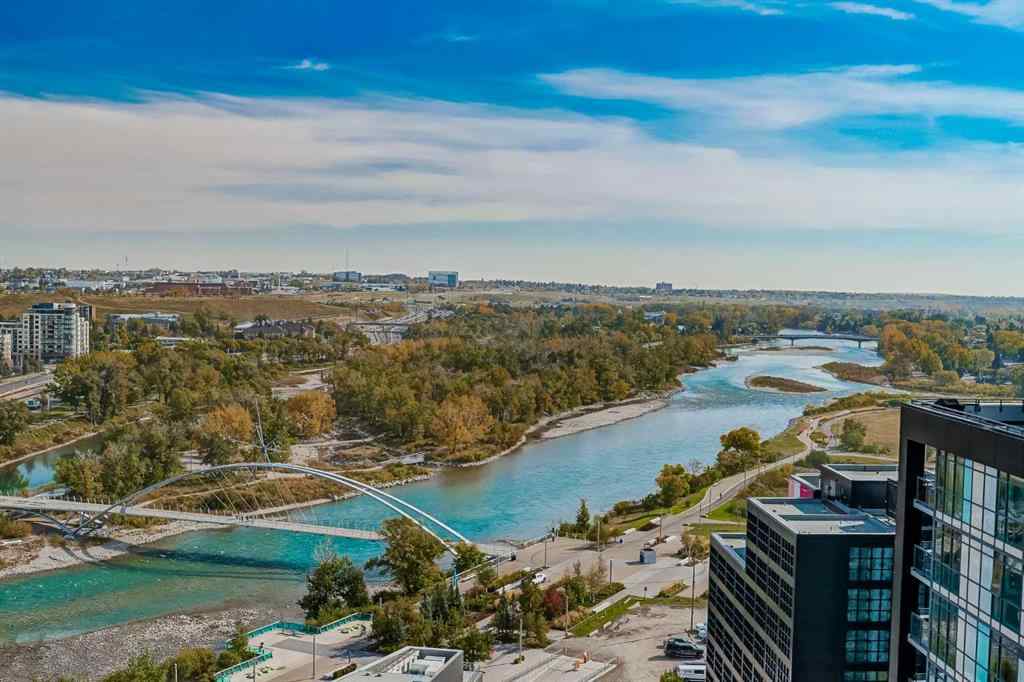 MLS® A2261158 - Unit #1802 519 Riverfront Avenue SE in Downtown East Village Calgary, Residential