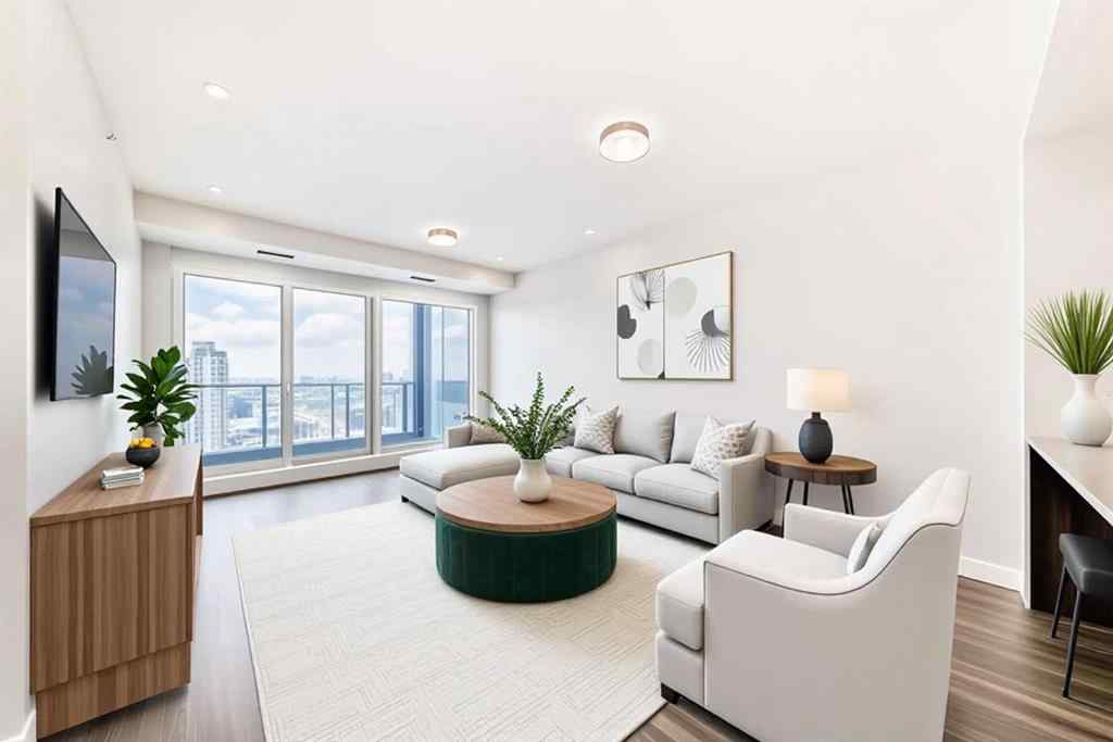 MLS® A2261234 - Unit #3507 530 3 Street SE in Downtown East Village Calgary, Residential