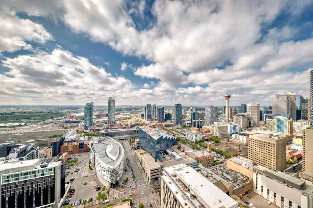MLS® A2261234 - Unit #3507 530 3 Street SE in Downtown East Village Calgary, Residential