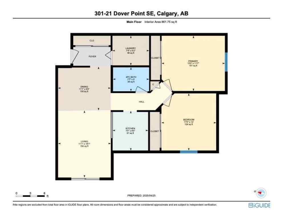MLS® A2261267 - Unit #301 21 Dover Point SE in Dover Calgary, Residential