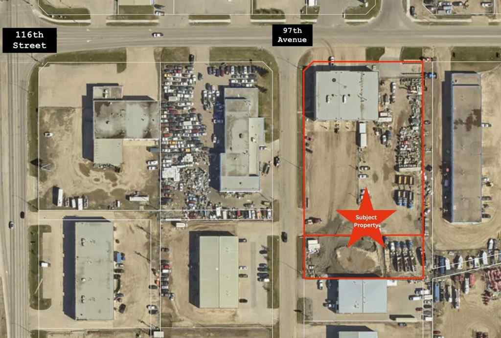 MLS® A2261286 - 11485 97 Avenue  in Richmond Industrial Park Grande Prairie, Commercial