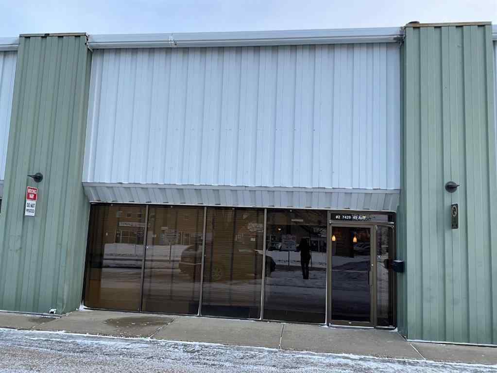MLS® A2261312 - Unit #2 7429 49 Avenue  in Northlands Industrial Park Red Deer, Commercial