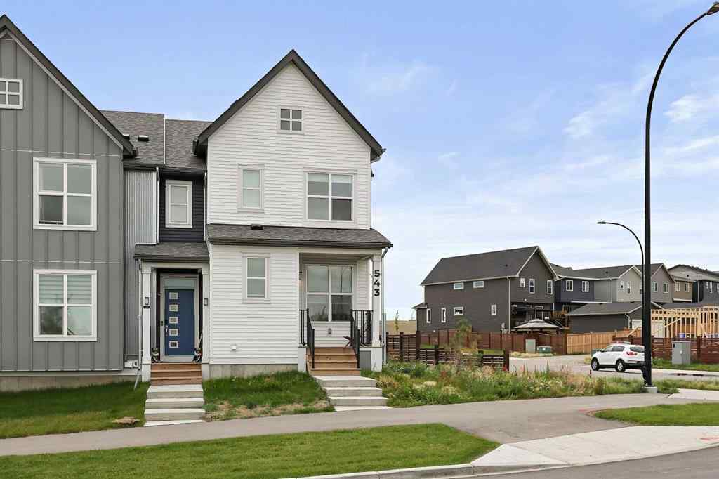MLS® A2261315 - 543 Livingston Way NE in Livingston Calgary, Residential
