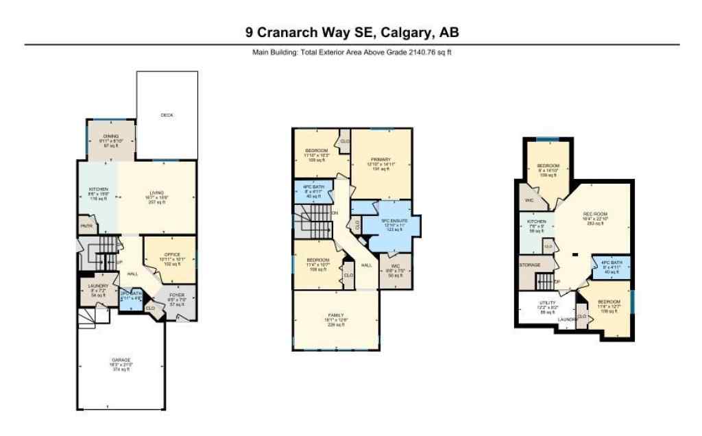 MLS® A2261364 - 9 Cranarch Way SE in Cranston Calgary, Residential