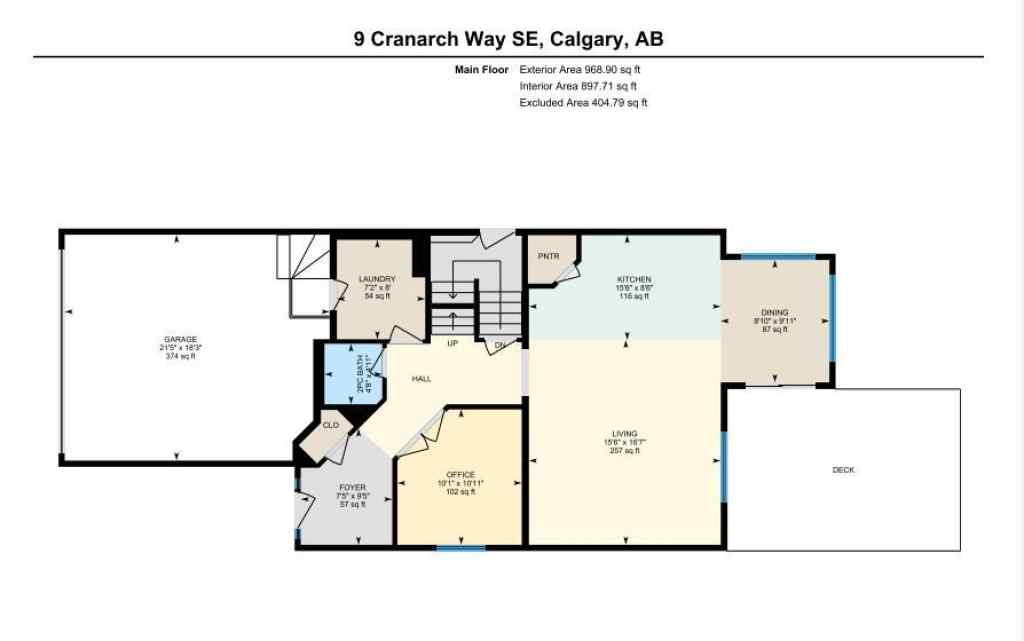 MLS® A2261364 - 9 Cranarch Way SE in Cranston Calgary, Residential