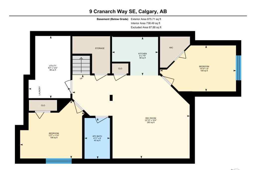 MLS® A2261364 - 9 Cranarch Way SE in Cranston Calgary, Residential