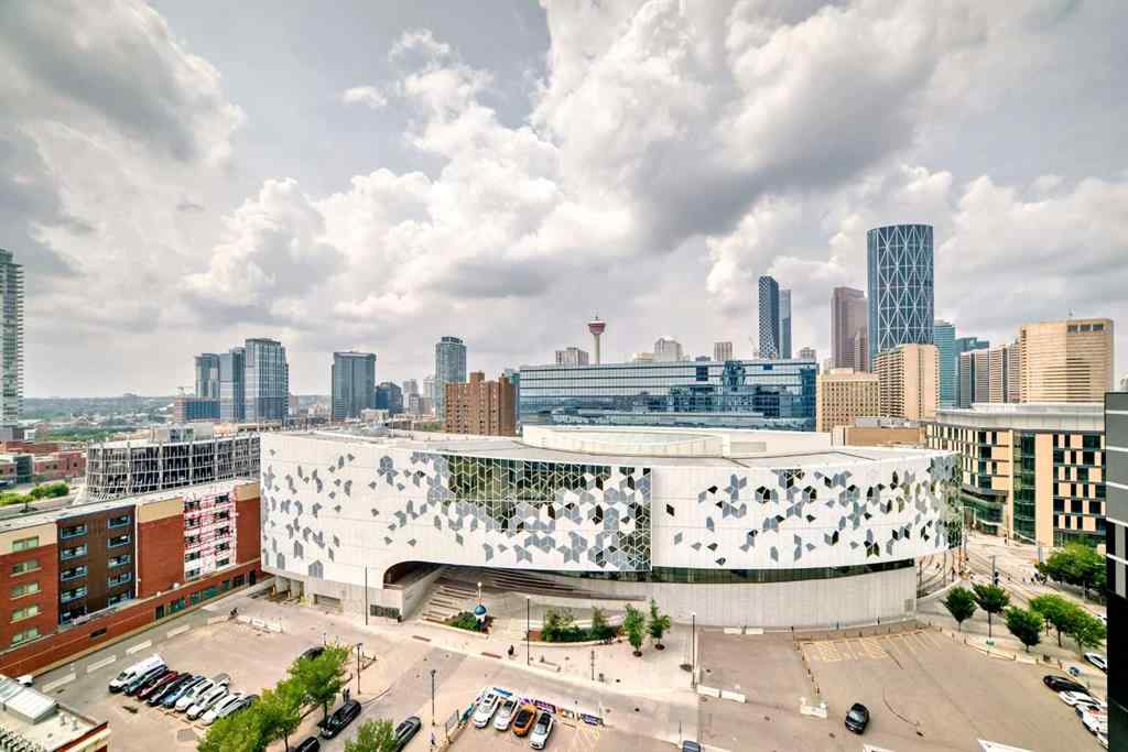 MLS® A2261366 - Unit #1505 450 8 Avenue SE in Downtown East Village Calgary, Residential