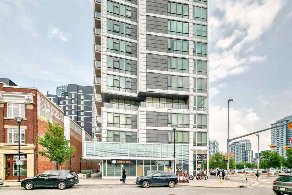 MLS® A2261366 - Unit #1505 450 8 Avenue SE in Downtown East Village Calgary, Residential