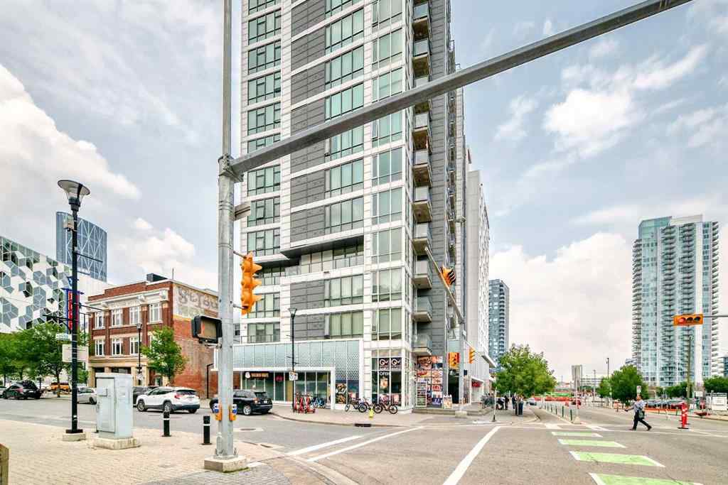 MLS® A2261366 - Unit #1505 450 8 Avenue SE in Downtown East Village Calgary, Residential