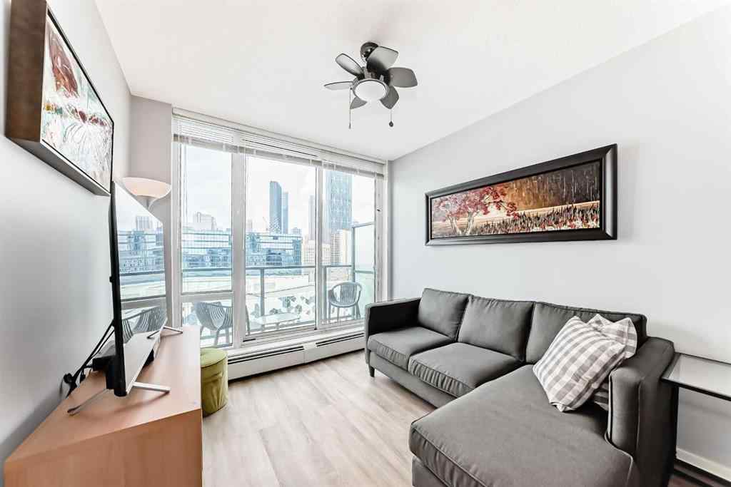 MLS® A2261366 - Unit #1505 450 8 Avenue SE in Downtown East Village Calgary, Residential