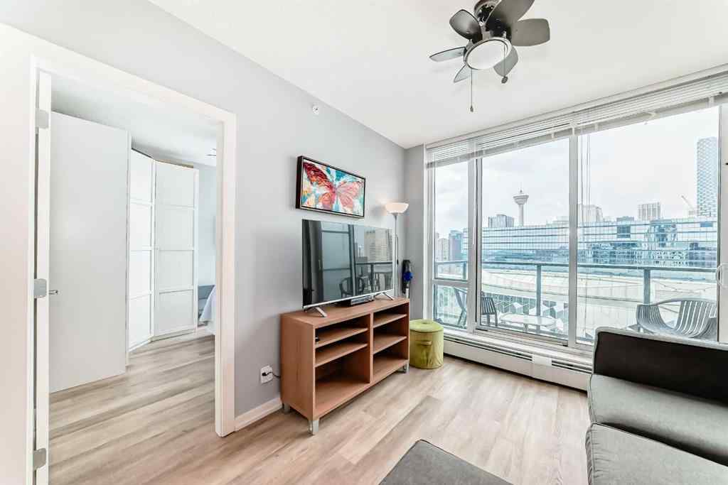 MLS® A2261366 - Unit #1505 450 8 Avenue SE in Downtown East Village Calgary, Residential